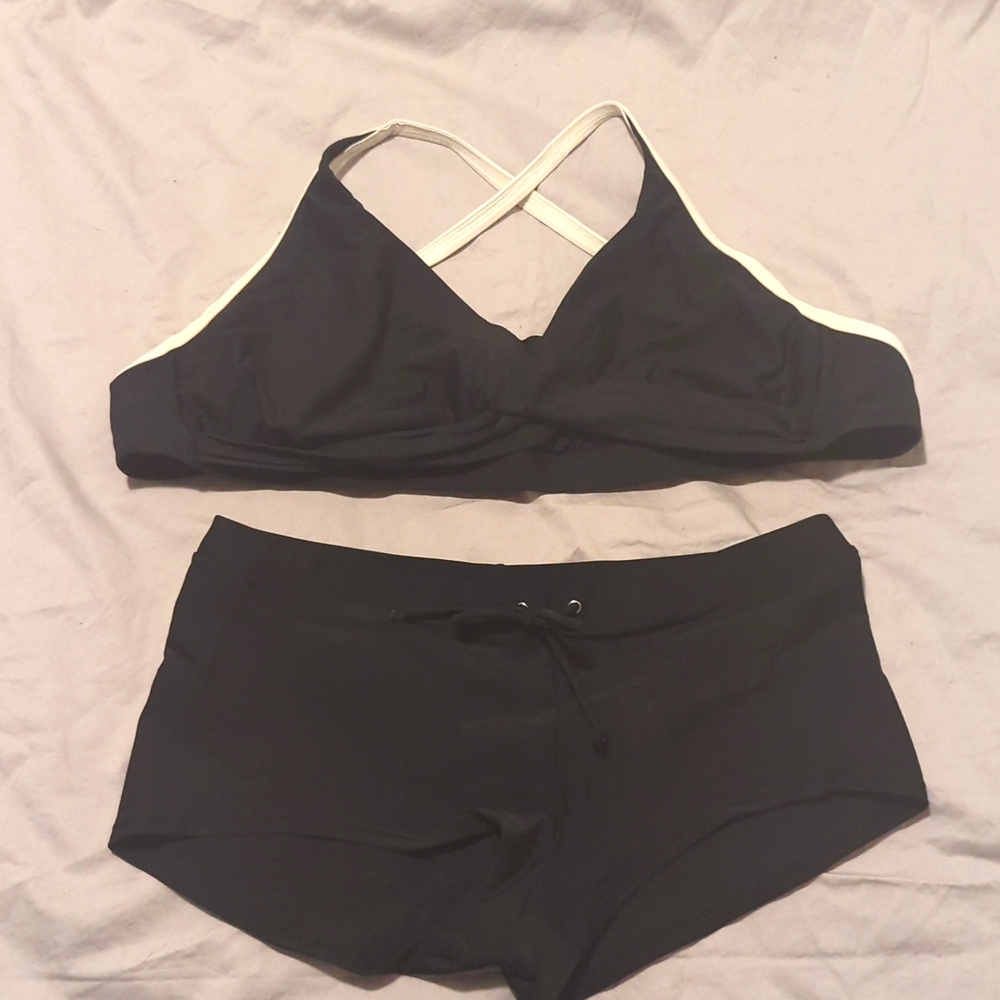 Black bikini by Jag and Snce. Size L